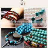 4mm 6mm 8mm 10mm 12mm Natural Turquoise Beads Natural Stone Charms Ornament Accessories Factory thumbnail-6