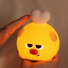 EGOGO Rechargeable LED Night Light Touch Dog Silicone Lamp for Kids Baby Bedroom Party Birthday Novelty Home Decor Gift thumbnail-2