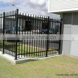 powder coated aluminum fence and aluminum gate