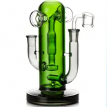 Vibrant Colorful Backwater Glass Smoking Pipe Hookah and Lamb Lighting