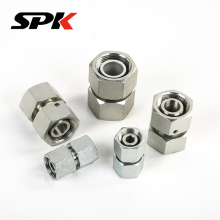 304 Stainless Steel Hydraulic Adapter Series Compression Straight Fitting, Stainless Steel Right-Angle Male Thread Elbow thumbnail-3