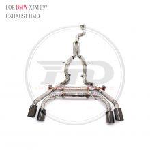 HMD Stainless Steel Exhaust Catback for BMW M5 E60 E61/M5 G90/M6 F06/M8 F91 F92/X3M F97 Car Accessories Whatsapp+86 18946955156 thumbnail-5