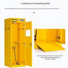 Pharmaceutical Grade Gas Safety Locker: Smart Vented Storage Cabinet With High-Sensitivity Leakage Probe for GMP Cleanrooms thumbnail-5