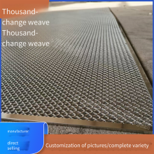 Special-shaped Decorative Wire Mesh, Champagne Gold, Date Red, Antique Bronze, Aged Partitions, Black, Gray, Red, Blue Embossed Woven Metal Mesh thumbnail-4