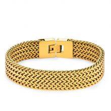 Fashion Men Cuban Bracelet Stainless Steel Women Bracelet On Hand For Couple Unisex Wrist Chain Jewelry thumbnail-3