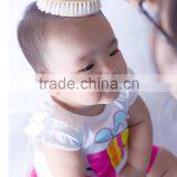 Natural Goat Hair With Wooden Handle for Your Newborn ~ Soft Baby Brush for Fine Hair Quality Choice thumbnail-2