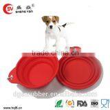 Portable Silicone Dog Drinking Bowl thumbnail-1