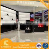 Modern Wall Mount Glass Cosmetic Shop Display Counter Design From Guangzhou China thumbnail-3