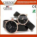 2016 China Manufacturer for Unisex Leather Strap Quartz Watch thumbnail-5