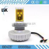 Newest High Brightness Light12v 24v H7 Car Headlight 3000lm for Motorcycle, 3s Led Head Bulbs With Five Colors Changeable thumbnail-2