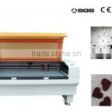 supply 100W fabric/cloth cutting machine laser cutting machine for fabric price