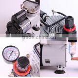 HSENG AF18-2 Mini Makeup Air Compressor Cake Tattoo thumbnail-4