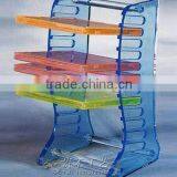 Colorful Acrylic Display Rack ,acrylic Display Racks for CD thumbnail-1