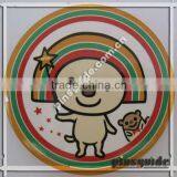 Promotional Cute Animal Design Plat Rainbow Epoxy Coating Badge thumbnail-1