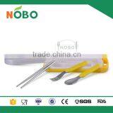 Cute Design Spoon Chopsiticks and Forks Sets Stainless Steel Kids Tableware With Box thumbnail-1