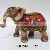 Wholesale Hot sale polyresin indian elephant decoration