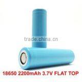 Best Quality Rechargeable Li-ion 18650 Battery 18650 3.7v 2200mah Lithium Battery Pack for Ecig Model E-smoking thumbnail-1