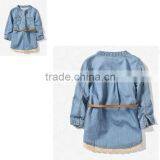 100%Cotton Denim Fashion Clothes for Children thumbnail-1