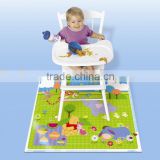 Reusable baby mat floor topper China factory printing