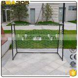 Portable Metal Football Goal Posts With Net thumbnail-1