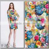 Low Price Twill Dyed Rayon Printing Fabric thumbnail-1