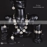 Fashion turkish style silver plated necklace Ferase 1586