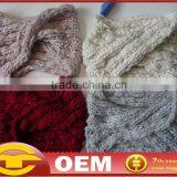 New arrival fashionable knited loop scarf OEM