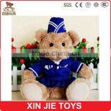 polit plush bear high quality teddy bear