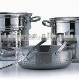 4pcs Italy Stainless Steel Pasta Pot,cookware Set thumbnail-1