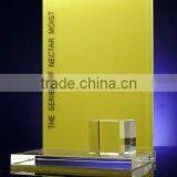 Upmarket Acrylic Cosmetic Sign Display/Promotional Acrylic Sign thumbnail-1