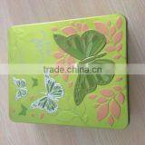 Gift Metal Tin Can Manufacturer Square Tin , Perfume Square Tin Box