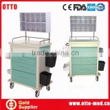 Emergency medical cart trolley