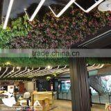 High quality imitation , artificial plant wall for interior roof decoration