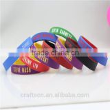 export silicone rubber wristband bracelet with holes