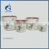 Round Ceramic Plant Pots Terracotta Pots Wholesale