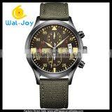 WJ-5511 Complete Calendar Multifunction Megir Brand Genuine Leather Men Waterproof Watch thumbnail-4