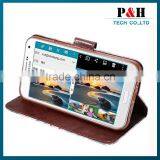 High Quality Pretty Printed Wallet Leather Stand Case for Samsung Galaxy E7 thumbnail-2