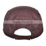 Washed Cotton Twill Charcoal and Black Manufactures Caps Military thumbnail-2