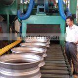 Roller Conveyor Type Steel Plate Shot Blasting Machine