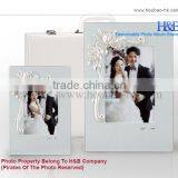 H&B Fancy Blue Cover Wedding Photography Albums thumbnail-2