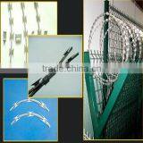 One-loop Spiral Razor Barbed Wire Mesh/Plane Welding Razor Barbed Wire Mesh/Panel Razor thumbnail-2