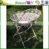 Sale Unique Design White Folding Round Outdoor Table Garden Furniture For Patio Backyard J15M TS05 X00 PL08-5098