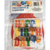 Basketball Sports 12pcs Hanging Swirl Decorations Birthday Party Supplies thumbnail-5