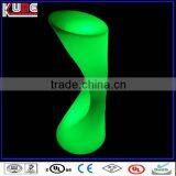 LED Luminous Bar Furniture Night Tall Stool/commercial Bar Stools/LED Bar Counter Stool