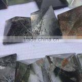 Gorgeous High Quality Green Phantom Crystal Pyramid Decor thumbnail-1