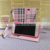 Top Quality Famous Genuine Leather Zipper Wallet Case Phone Case for Samsung Galaxy Note s5 thumbnail-5