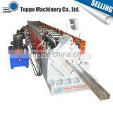 Professional fast speed c channel steel purlin roll machine