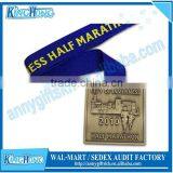 Various Shape Custom Make Metal Sport Gold Medal With Ribbon thumbnail-4