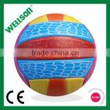 4C Printed PVC Foamed Volleyball thumbnail-2