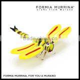 8cm Lenght Glass Dragonfly Figurines Glass Arts and Crafts